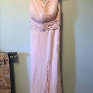 Source Unknown Blush Pink Wedding Dress